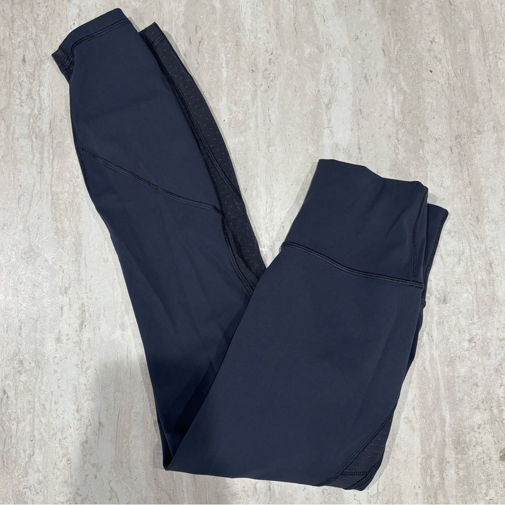 Lululemon Blue Tied Revitalize Tight 25”